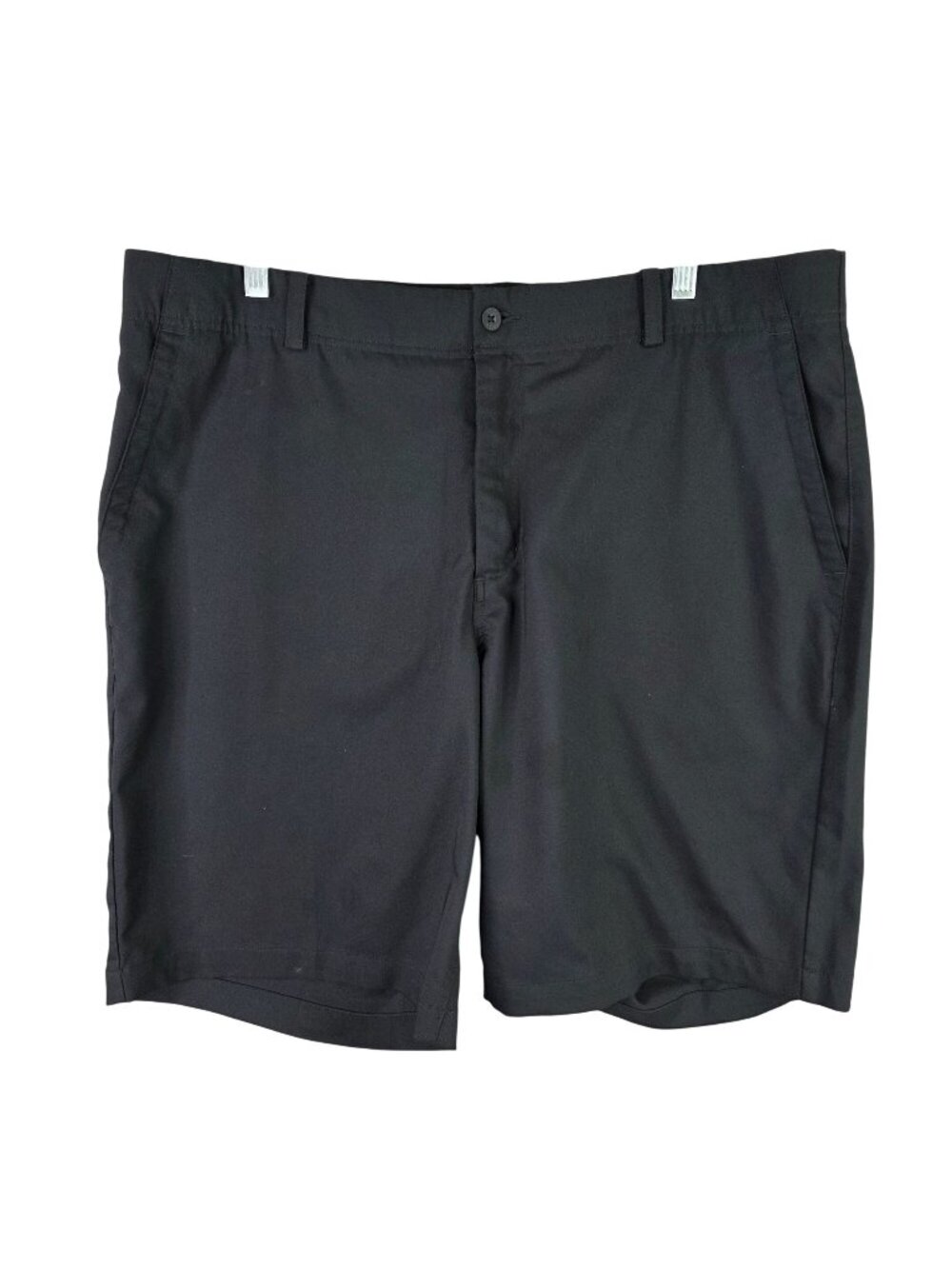 Mens Nike Black Dri-Fit Golf Chino Shorts 11" Inseam Polyester Blend Size 38